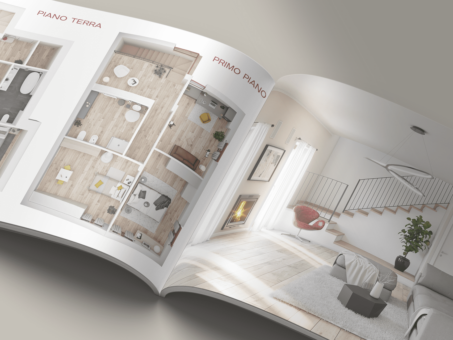 Brochure Planimetrie 3D Creato con IoFaccioRender.it