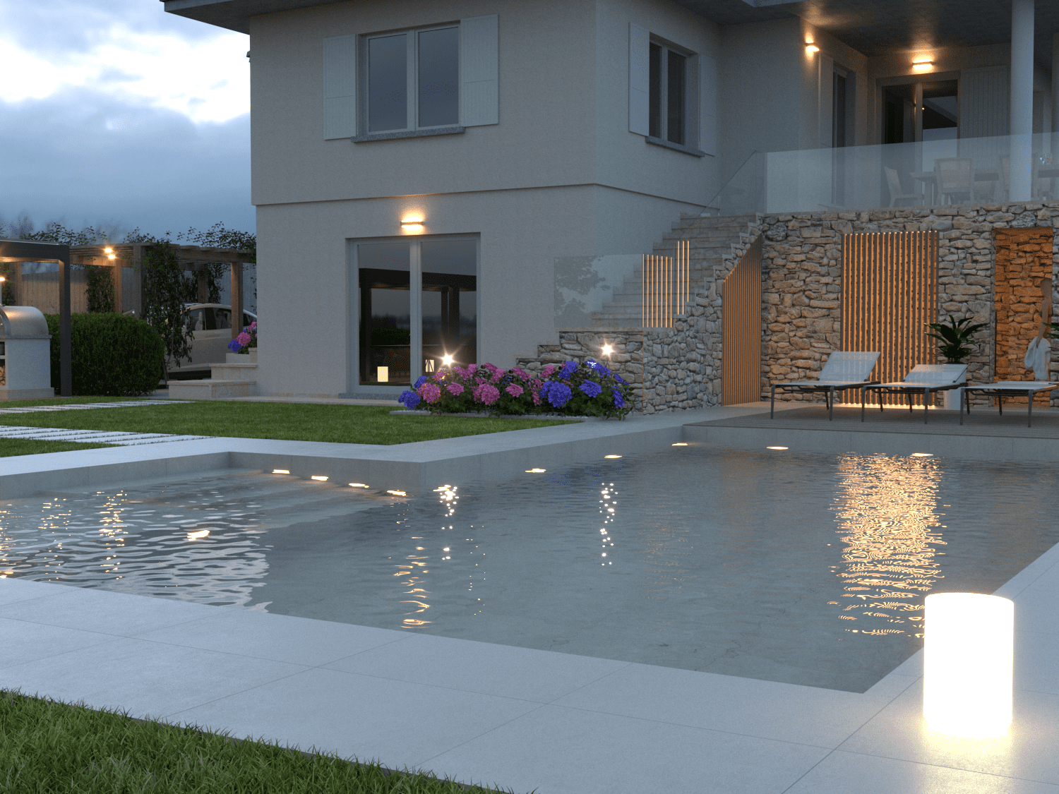 Rendering esterno creato da IoFaccioRender.it