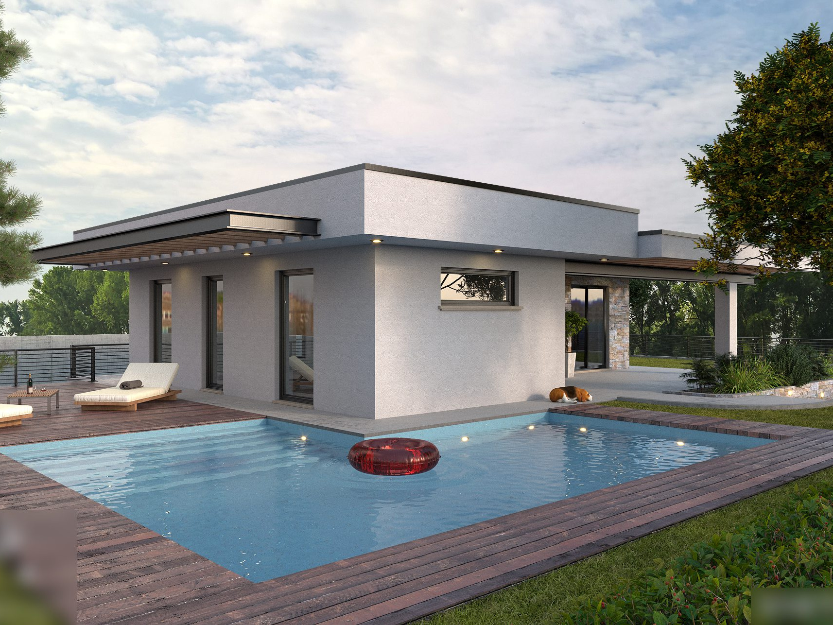 Rendering esterno creato da IoFaccioRender.it
