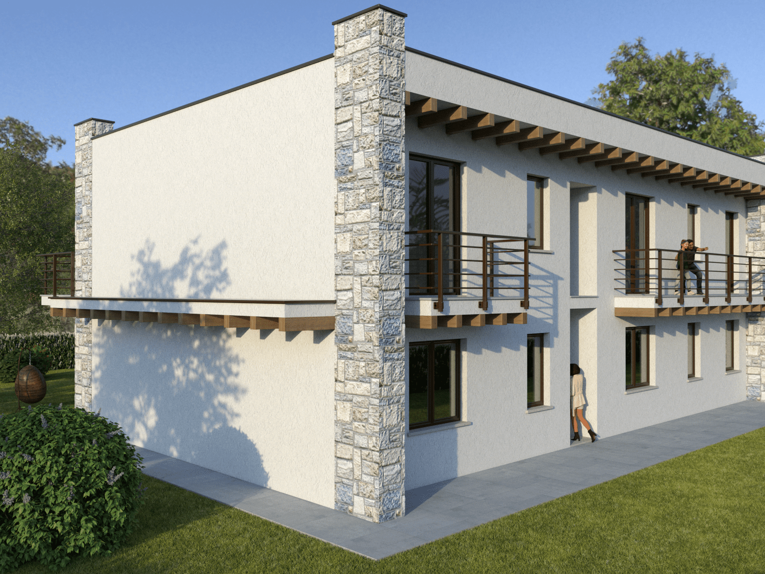 Rendering esterno creato da IoFaccioRender.it